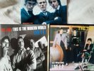 The Jam set live eps  In The City,Modern World and All Mod Cons. All red vinyl