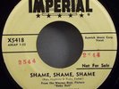 Smiley Lewis - Shame Shame Shame / No No Promo Vinyl 45