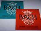 Schneeberger Bach Sonatas for Violin & Harpsichord Barenreiter 2LP mono ED1 NM