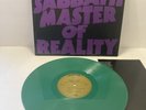 Black Sabbath - Master of Reality -Green Vinyl (Rhino 2016) 180 Gram LP VG+/VG+