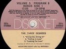 Disconet Vol.05 Program 08 Bonus - US EP NM/NM - The Three Degrees