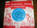 CHARLES BLACKWELL ORCHESTRA TABOO / MIDNIGHT IN LUXEMBOURG HMV POP 977 1962