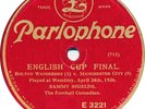 78 RPM - Sammy Shields - Scottish / English Cup Final Bolton - Manchester 1926