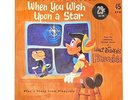 45 RPM Walt Disney Disneyland Pinocchio When You Wish Upon a Star Jiminy Cricket