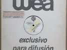 Test Pressing PRINCE & THE REVOLUTION Purple Rain Argentina LP  on WEA RARE
