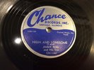 JIMMY REED CHANCE 1142 High And Lonesome/Roll And Rhumba RARE BLUES 78-FIRST 78