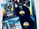 KISS  VARSITY STADIUM  vinyl (double black vinyl) + booklet +poster rare