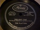 The Platters Mercury 78 