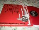 CANNIBAL CORPSE -HAMMER SMASHED FACE- AWESOME RARE LTD EDITION RED VINYL EP NEW