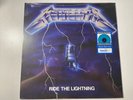 METALLICA Ride The Lightning Walmart WM Exclusive Electric Blue Vinyl 2021 NEW
