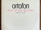 Adventure In Sound: ORTOFON Pick Up Test Record DIRECT CUT, Vinyl - Ortofon 0001