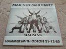 Madness Mad Not Mad Party blue vinyl LP from 1985 Jump Records Hammersmith Odeon