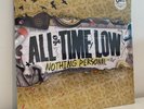 All Time Low - NOTHING PERSONAL - Pink, Purple, Blue Swirl Vinyl - *SEAM SPLITS*