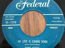 KENNY MARTIN My Love Is Coming Down FEDERAL R&B DOO WOP 45 RARE