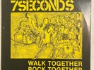 7 SECONDS - WALK TOGETHER ROCK TOGETHER LP  B.Y.O. Positive Force 1985