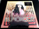 BRITNEY SPEARS -  BLACKOUT  CLEAR WITH BLACK YELLOW RED SPLATTER VINYL