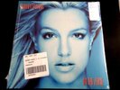 BRITNEY SPEARS  - IN THE ZONE   CLEAR  BLUE SPLATTER  VINYL  LP  *WITH TEAR