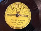 SUN 218 Sammy Lewis SO LONG BABY GOOD BYE 1954 BLUES V+