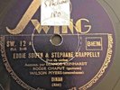 DJANGO REINHARDT EDDIE SOUTH GRAPPELLI Daphne/Dinah 1937 FRANCE SWING 78 SW-12