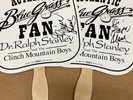 RALPH STANLEY   AUTOGRAPHED AUTHENTIC BLUEGRASS FANS   BROTHERS CLINCH MOUNTAIN