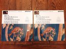 BACH SONATAS FOR VIOLIN & HARPSICHORD Vol. 1 &2  .1st 1962 W/G ASD.489/490 .NM