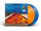 Californication US Double Orange & Blue Vinyl Walmart LP Red Hot Chili Peppers 3