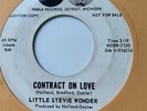 LITTLE STEVIE WONDER - CONTRACT ON LOVE / SUNSET - TAMLA PROMO T-54074. VG+...