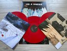 RADIOHEAD KID A MNESIA RED VINYL 3 LP SET VERY RARE MINT