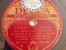 DJANGO REINHARDT QHCF Lambeth Walk / Flat Foot Floogie 1938 DECCA 78 FRANCE