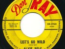 ALVIE SELF Let's Go Wild DON RAY Obscure Arizona Rockabilly Rab RnR 45