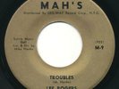 LEE ROGERS Troubles / Walk On By MAH'S Rare Detroit RnB R&B Soul 45  Mike Hanks