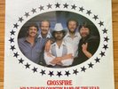 SEALED 1985 CROSSFIRE LP WILD TURKEY COUNTRY BAND OF THE YEAR private rock