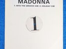 MADONNA INTO THE GROOVE / HOLIDAY 12'' VINYL PROMO UK SAM251 SIRE 1985 RARE