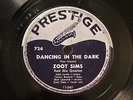 JAZZ ZOOT SIMS Dancing In The Dark PRESTIGE 726  E+/EE+