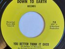 DuSHONS - You Better Think It Over - DOWN TO EARTH - 60's NORTHERN SOUL-70's RE