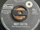 60's Northern Soul 45  -  MARY SAXTON * TAKE MY HEART *  Quality Re Issue   *