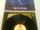 METALLICA - RIDE THE LIGHTNING LP + INNER UK 1ST PRESS MUSIC FOR NATIONS MFN 27