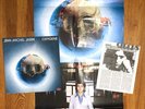 JEAN MICHEL JARRE - Oxygene LP - 1977 US Polydor with promo POSTER + clippings