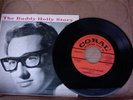 EX RARE 1959 The Buddy Holly Story 4 song EP 45 rpm record Coral 81182 Heartbeat