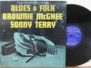 Brownie McGhee & Sonny Terry LP “Blues & Folk”   Bluesville 1005   DG RVG   VG++