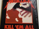Metallica Kill Em All Vinyl Megaforce Records 1983 MRI 069 1st Edition.