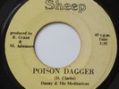 RARE Roots Reggae Danny Clarke & The Meditations - Poison Dagger - Sheep 7