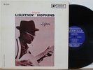 Lightnin Hopkins LP “Lightnin”   Bluesville 1019   DG Mono RVG   NM/VG++