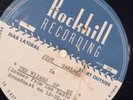 RARE JUDY GARLAND LP WIZARD OF OZ ACETATE 1950 LUX RADIO METAL RECORD