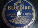 Bluebird B-10956 - NEW ORLEANS RHYTHM KINGS -  She's Cryin' For Me - 78rpm USA