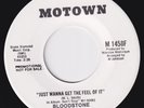 BLOODSTONE Just Wanna Get The Feel Of It RARE M- promo 45 modern soul crossover