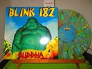 BLINK 182 Buddha LP CLEAR w/BLUE , GREEN and YELLOW SPLATTER VINYL RARE