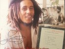 Lee Scratch Perry Signed Bob Marley Album 12 inch