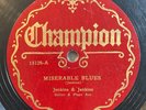 Jenkins & Jenkins Miserable Blues Elvira Johnson Hezekiah 15126 Champion 78 Rare