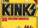 The Kinks 20 Golden Greats UK LP Vinyl Record Album 1978 RPL2031 Ronco 33 EX